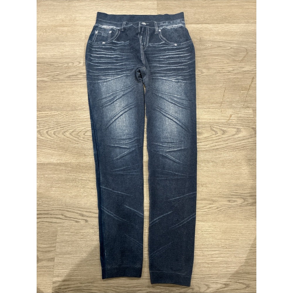 Oppa! Faux Denim Jean Leggings | Size 2X/3X